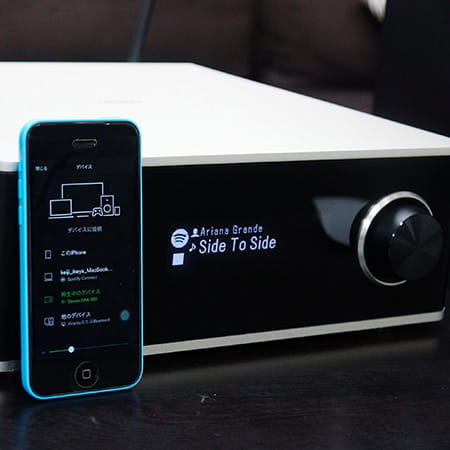 DRA-100 で Spotify Connect | Denon 公式ブログ