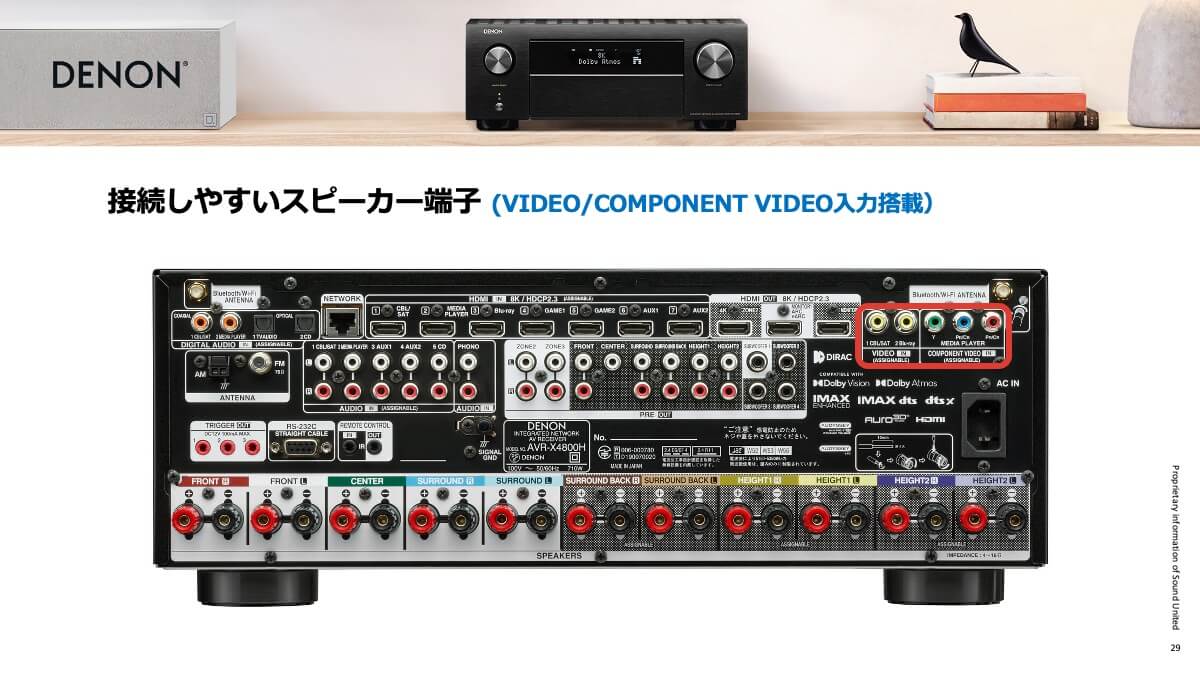 9.4chの最高峰モデル」を目指したデノンの新たなミドルクラスAV