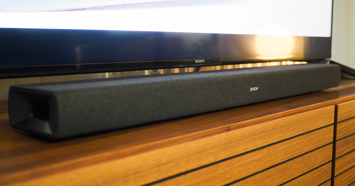 デノンのサウンドバーのベストセラー機DHT-S217がDHT-S218にモデル